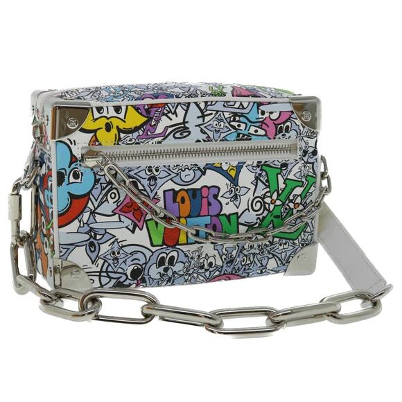 LOUIS VUITTON Monogram Comics Mini Soft Trunk Bag Multicolor M82008 - Picture 1 of 16